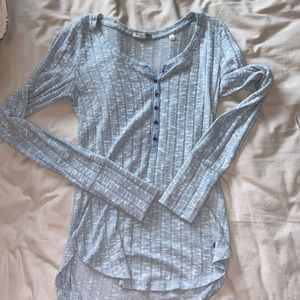 Light blue Abercrombie long sleeve